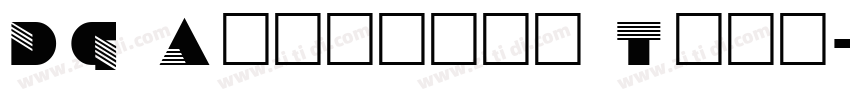 DG Agnadeen Thin字体转换